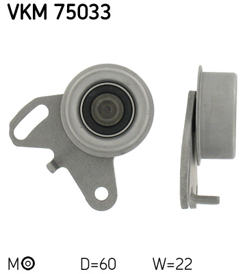 SKF Feszítőgörgő, vezérműszíj VKM75033_SKF